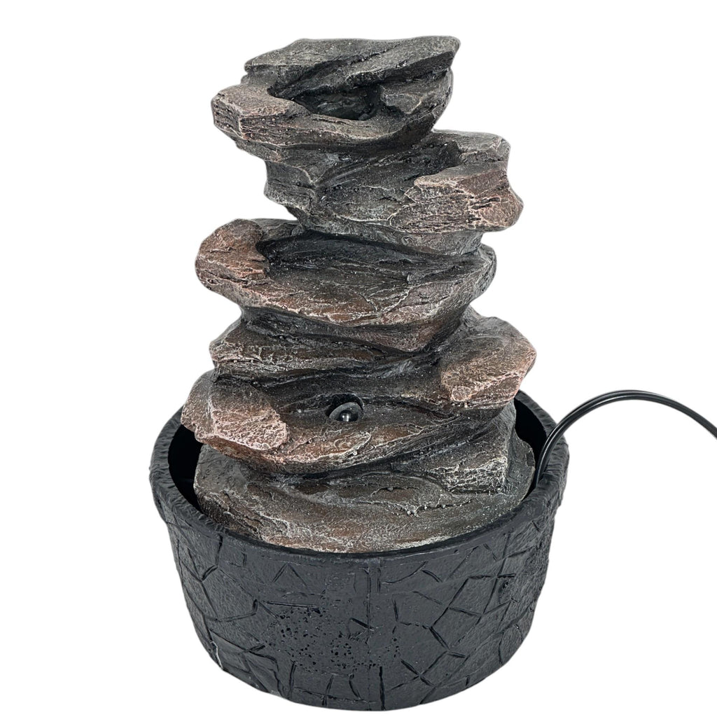 POLY/PLASTIC FOUNTAIN WITH LIGHT