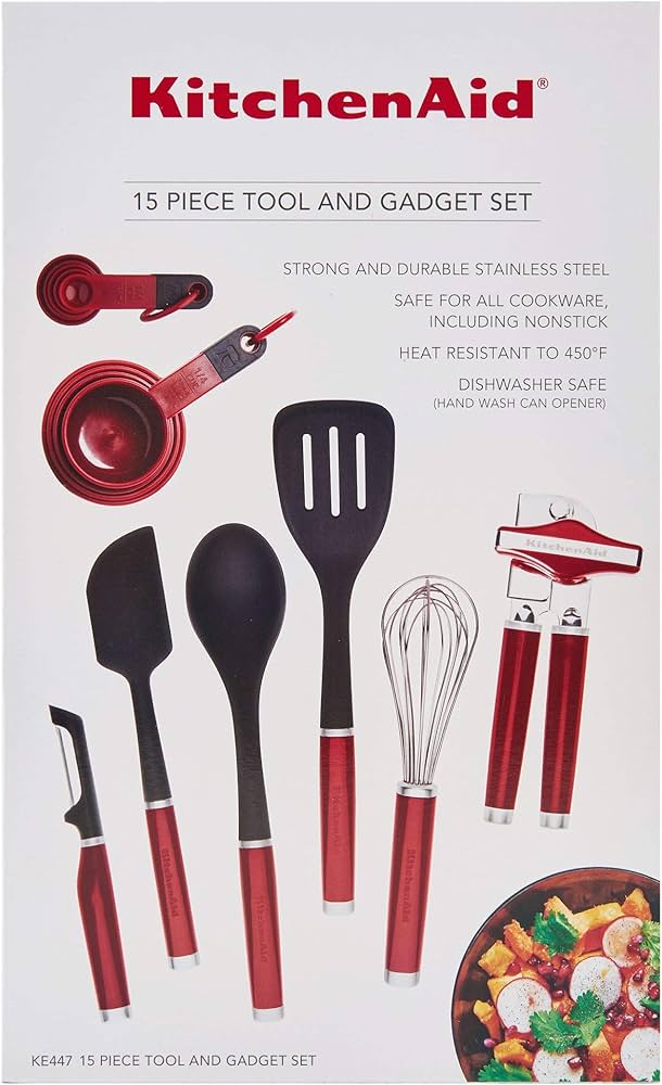KITCHENAID 15PC PIECE TOOL & GADGET SET
