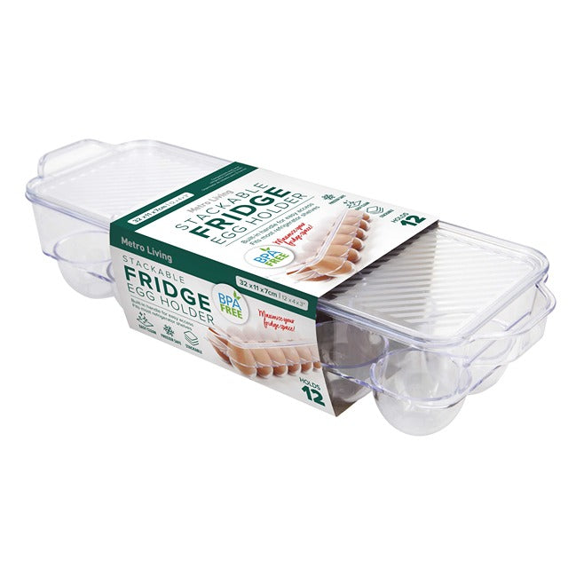 FRIDGE EGG ORGANIZER HOLDS 12