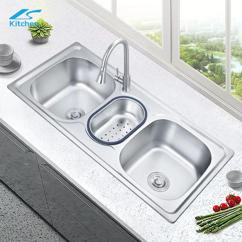 LS-10050G3 STAINLESS STEEL KITCHEN SINK