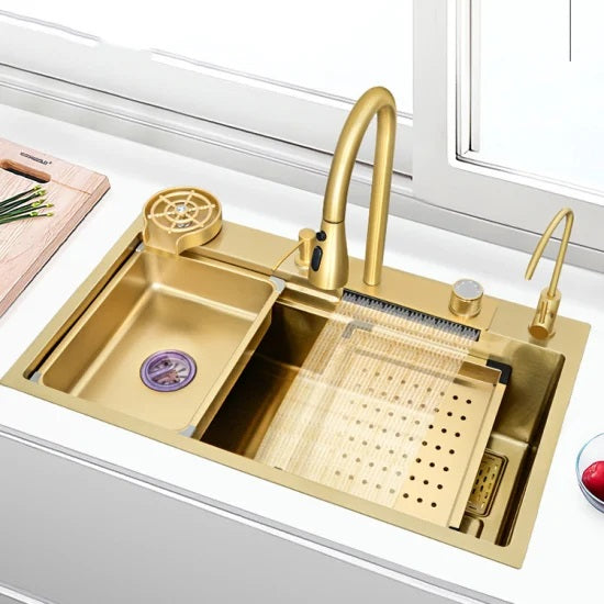 LS-8045FA1-G STAINLESS STEEL KITCHEN SINK