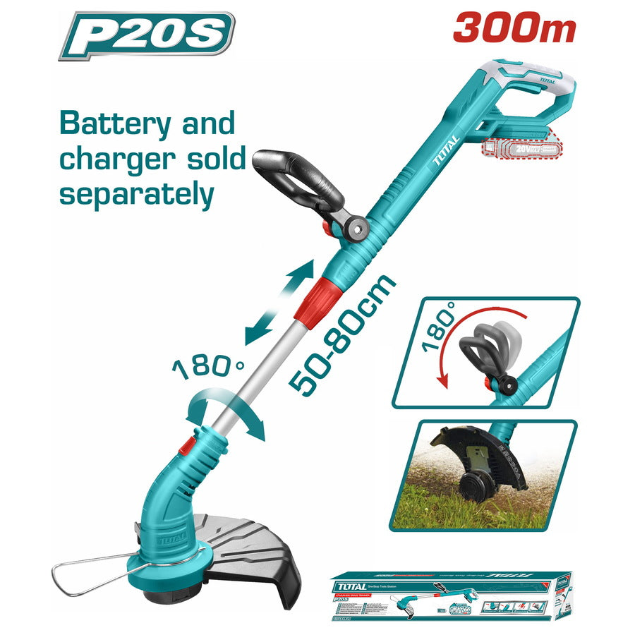 TGTLI20018 GRASS TRIMMER. BATTERY & CHARGER IS NOT INCLUDED