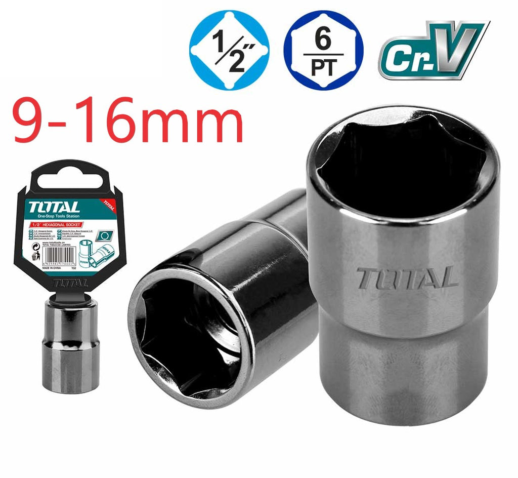 1/2" Hexagonal socket