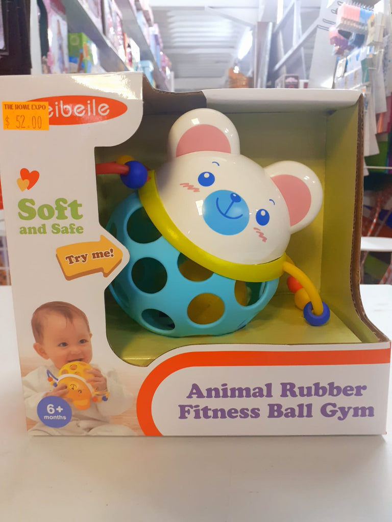 ANIMAL BALL RATTLE