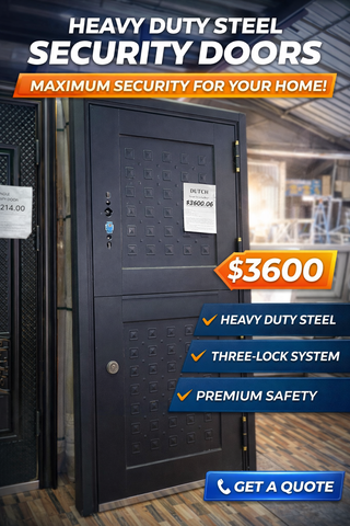 DUTCH SINGLE SECURITY DOOR