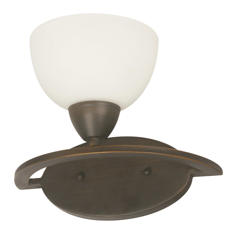 02950-9 1LT WALL BRACKET COFFEE BROWN FINISH