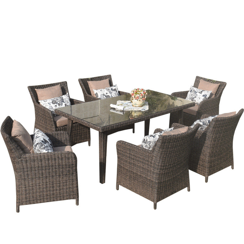 A122 RATTAN DINING SET