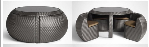 A150 RATTAN FURNITURE WITH CUSHIONS