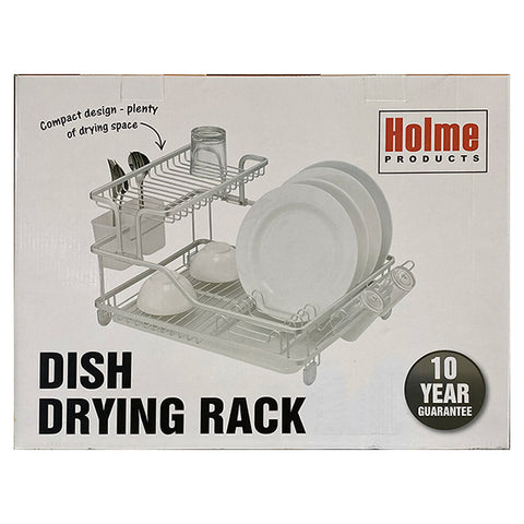 ALUMINUM 2 TIER DISH DRAINER