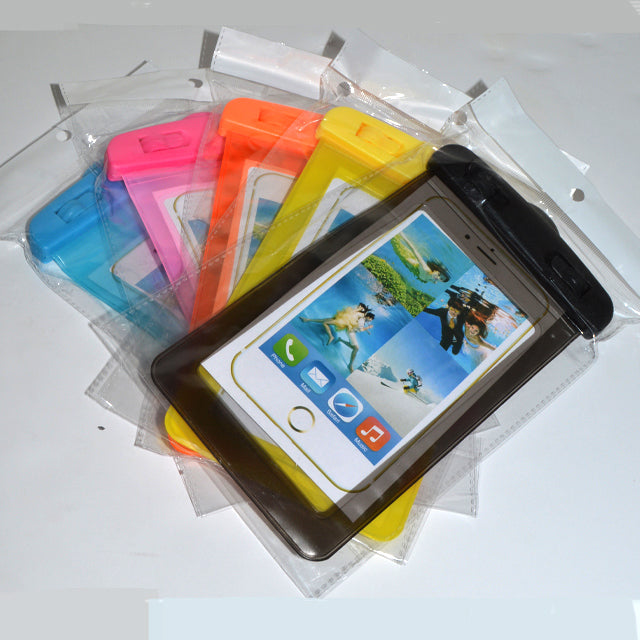 WATERPROOF PHONE POUCH W/STRING