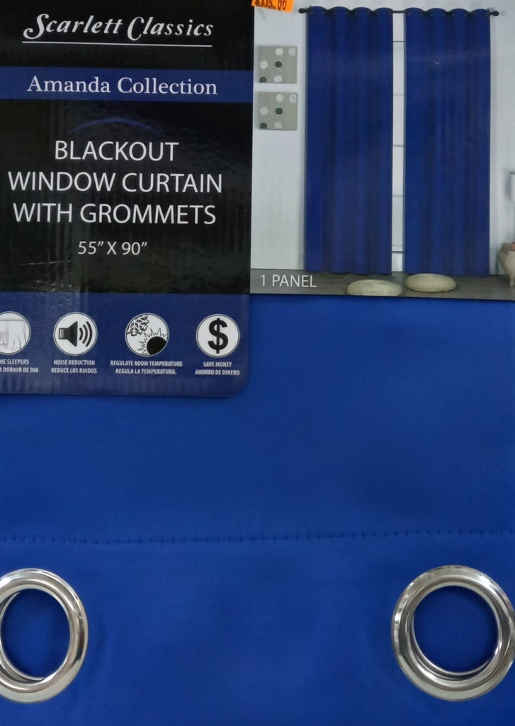 NV-973 SOLID WEAVE-IN BLACKOUT CURTAIN