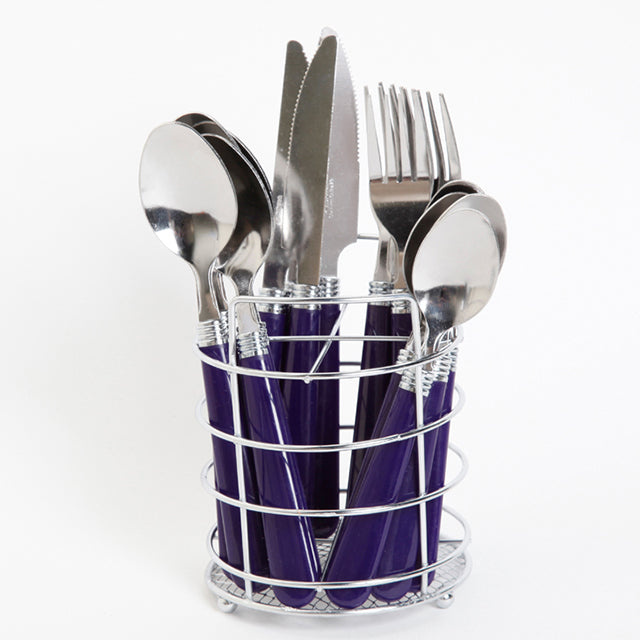 5352816 GIBSON SENSATIONS 16PC BLUE WIRE CADDY SET