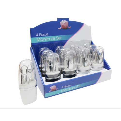 MANICURE 4PC SET ASST