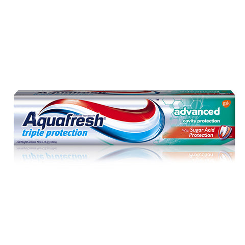 AQUAFRESH TRIPLE PROTECTION ADVANCED CAVITY PROTECTION, 126G