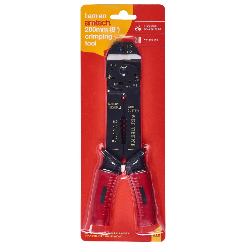 AMTECH 8" CRIMPING TOOL