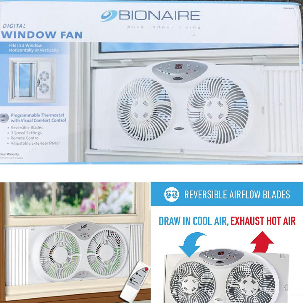 BIONAIRE DIGITAL WINDOW FAN