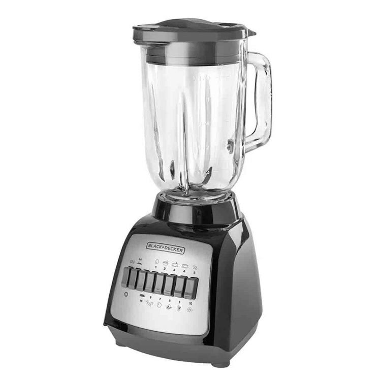 BLACK & DECKER BLENDER 10 SPEED GLASS JAR 550W