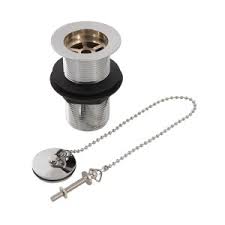 BRASS CHROME PLATED WASTE 1 1/2x 1 1/2