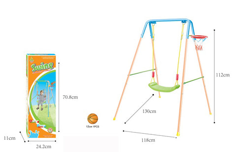 2 IN 1 SWING & BASKETBALL