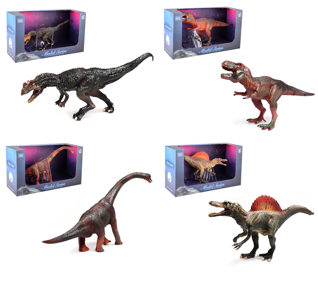 4 MODEL DINOSAURS