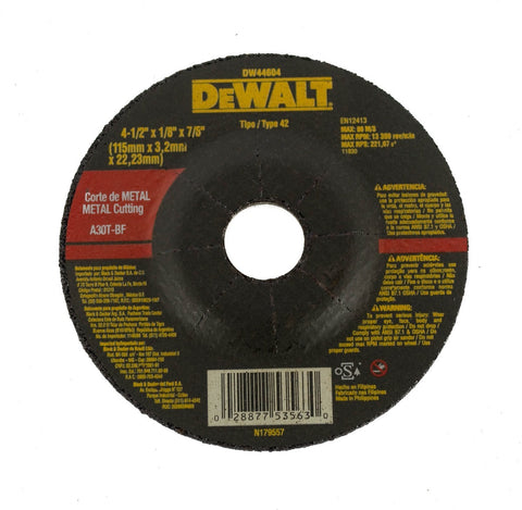 DEWALT METAL DISK