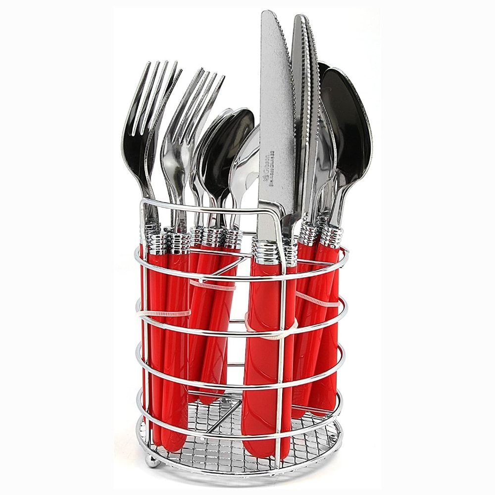 GIBSON SENSATIONS 16PC RED WIRE CADDY SET 53529.16