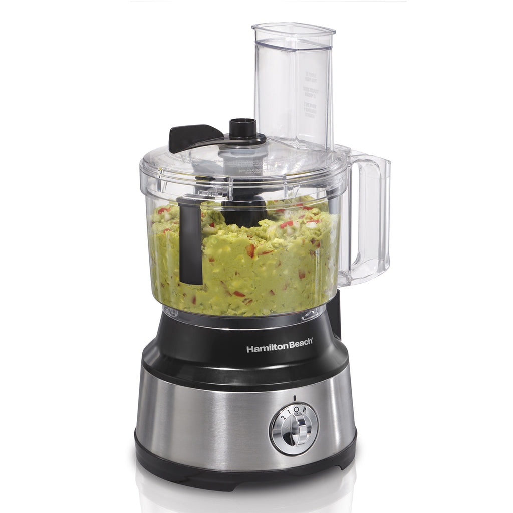 HAMILTON BEACH 10CUP FOOD PROCESSOR W/BOWL SCRAPPER 450W