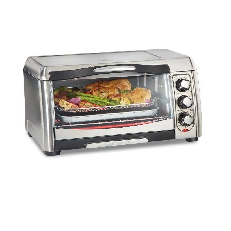 HAMILTON BEACH AIR FRYER TOASTER OVEN 31323