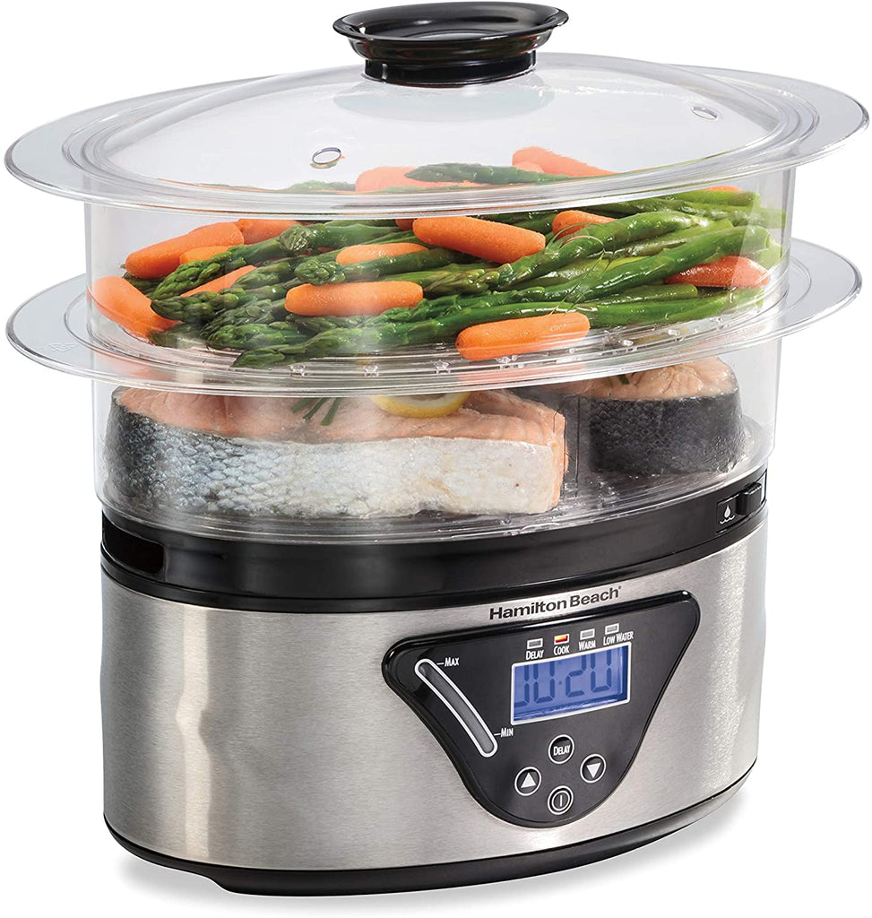 HAMILTON BEACH DIGITAL STEAMER 5.5QT