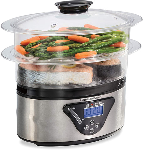 HAMILTON BEACH DIGITAL STEAMER 5.5QT