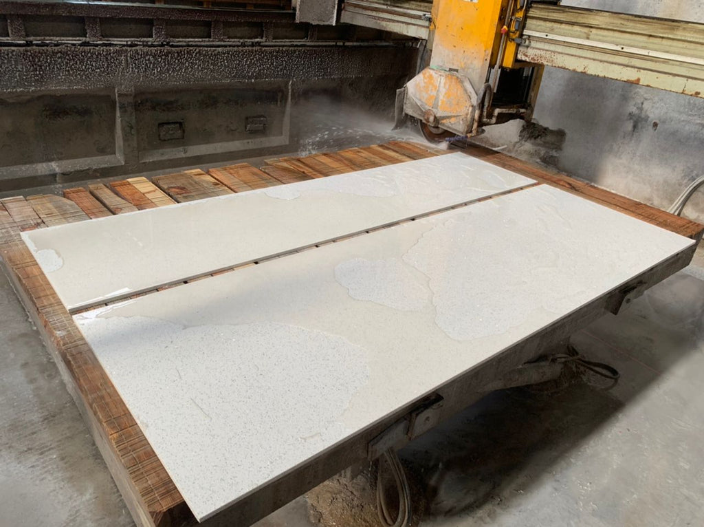 30 x 108" Slab Crystal White