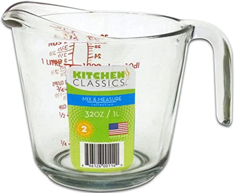 KITCHEN CLASSICS 32OZ MEASURING CUP