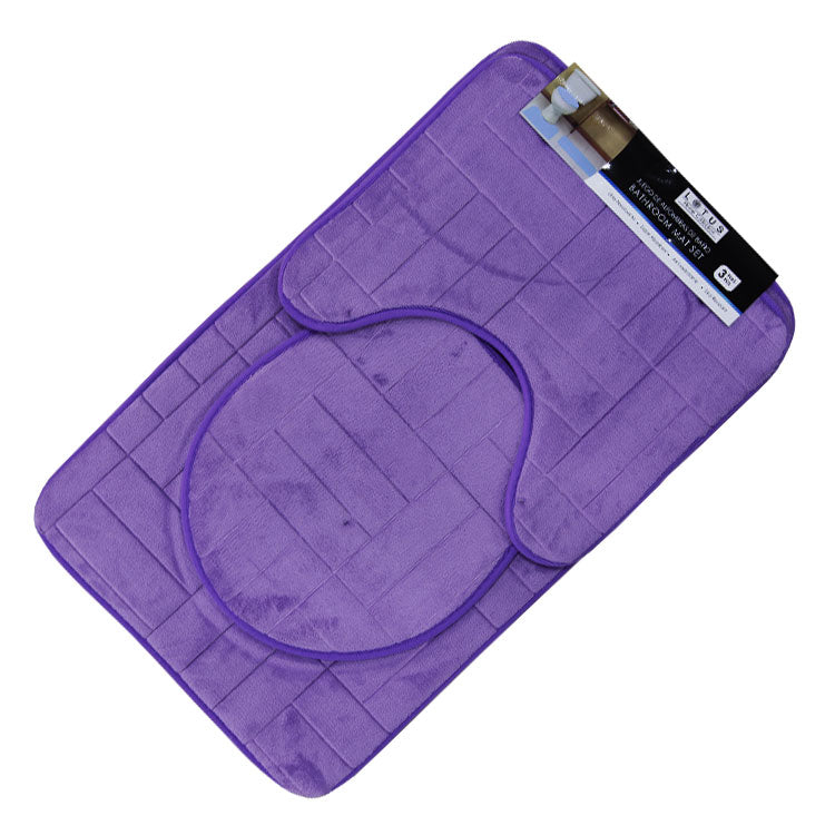 LOTUS BATHROOM SET 3pc