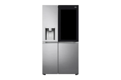LG LS66SXSC 24cft Instaview, Side by Side, Door in Door With Craft Ice & Dispenser