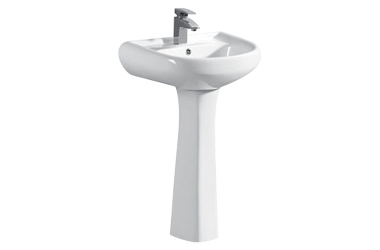 M-0202 SINK & PEDESTAL