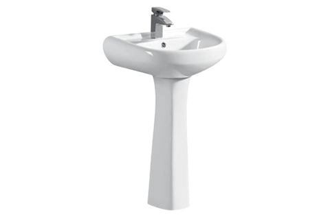 M-0202 SINK & PEDESTAL