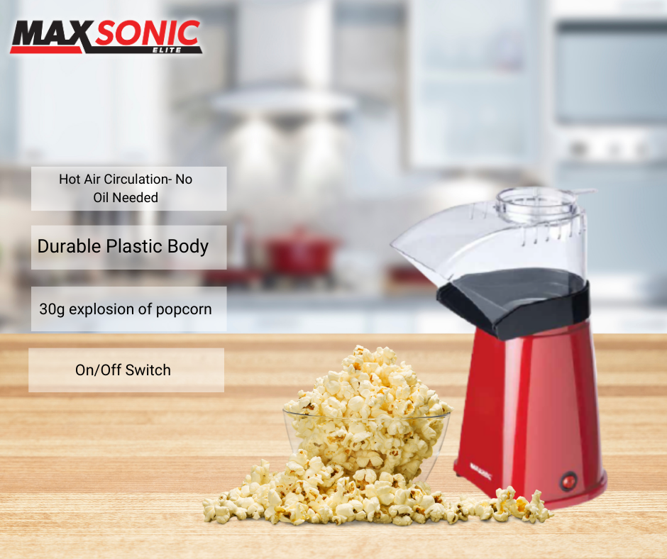 MAXSONIC ELITE POPCORN MAKER
