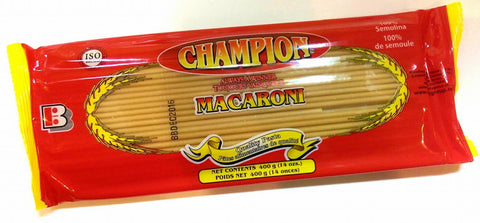 CHAMPION MACARONI, 400G