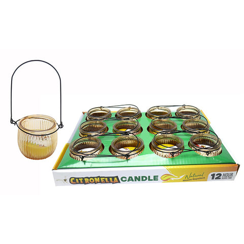 CITRONELLA CANDLE IN JAR