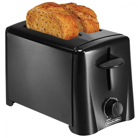 PROCTOR SILEX 2 SLICE TOASTER BLACK