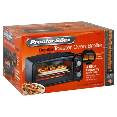 PROCTOR SILEX TOASTER OVEN 4 SLICE