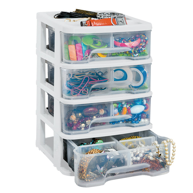 RIMAX DRAWER ORGANIZER 4G WHITE (11735)