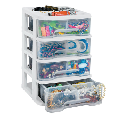 RIMAX DRAWER ORGANIZER 4G WHITE (11735)