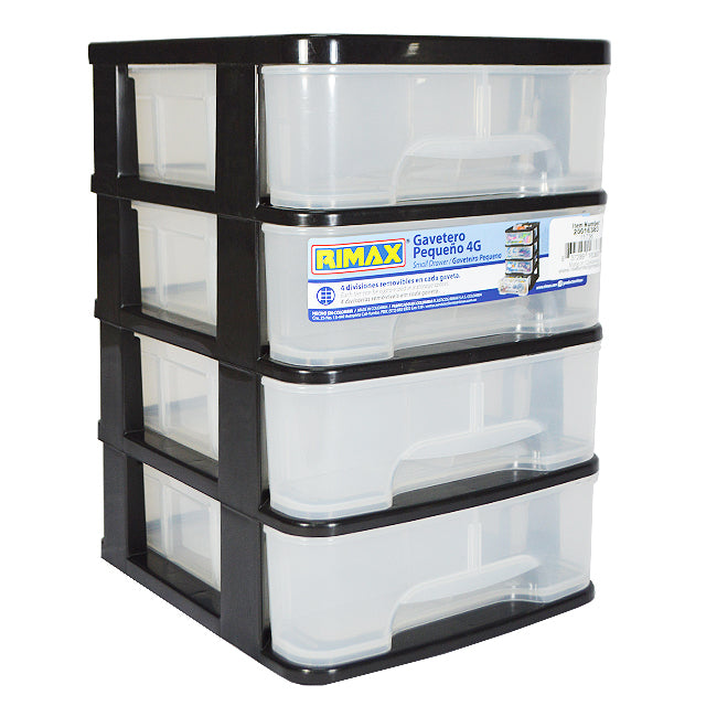 RIMAX DRAWER ORGANIZER 4G BLACK (11736)