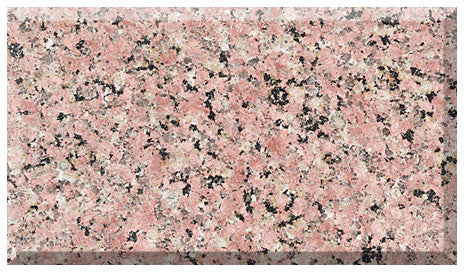 Rosy Pink Prefab Granite Countertop