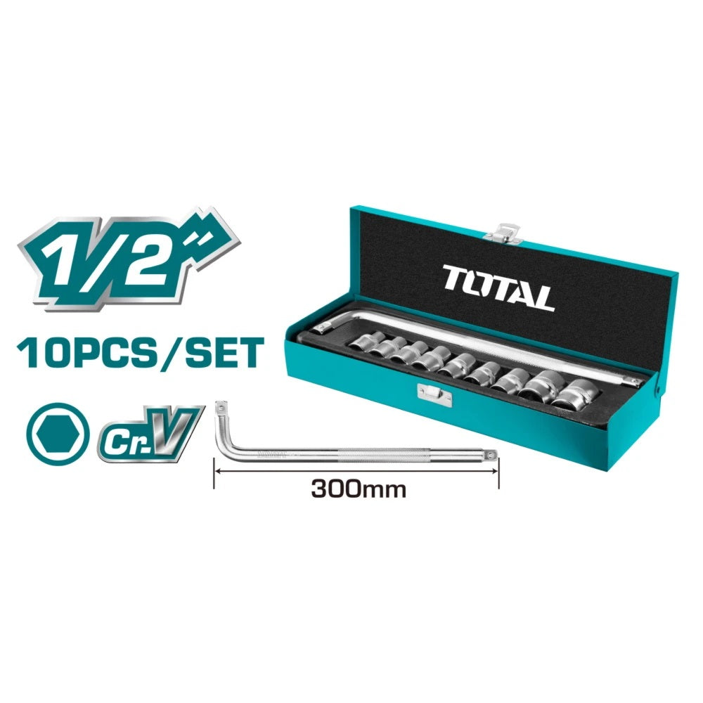 THTL121101 1/2" SOCKET SET