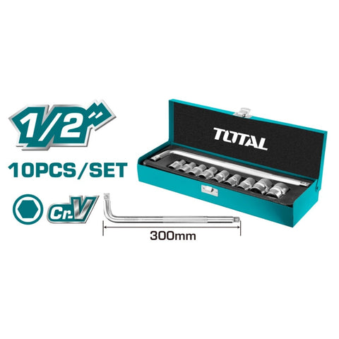 THTL121101 1/2" SOCKET SET