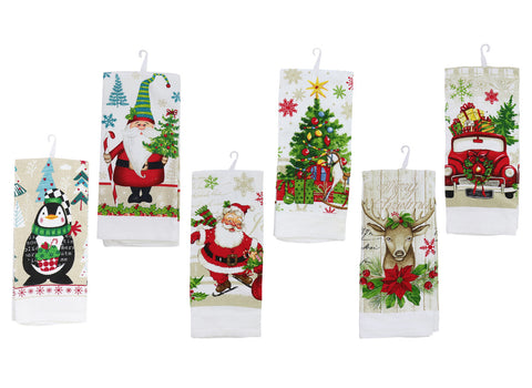 CHRISTMAS COTTON TEA TOWEL