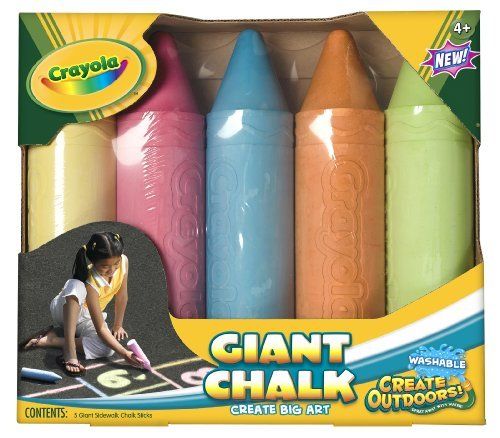 CRAYOLA WASHABLE GIANT CHALK