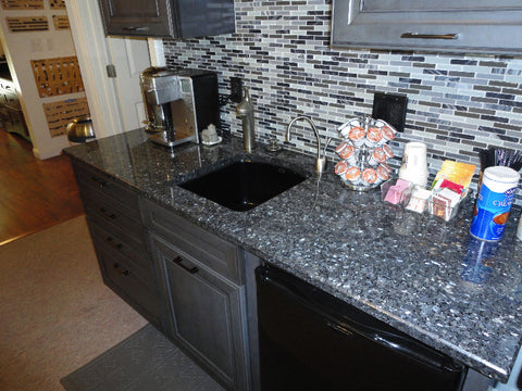Blue Pearl Prefab Granite Countertop, CEARANCE ITEM